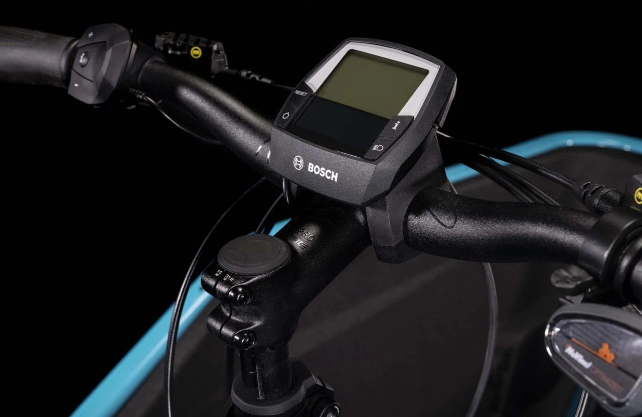 Cube Cargo Dual Hybrid 1000 Blue N Lime 2023 - E-Bike Lastenfahrrad 6 Cube Cargo Dual Hybrid 1000 Blue N Lime 2023 - E-Bike Lastenfahrrad – Bild 6