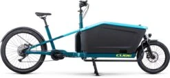 Cube Cargo Sport Hybrid 500 Blue N Lime 2023 - E-Bike Lastenfahrrad