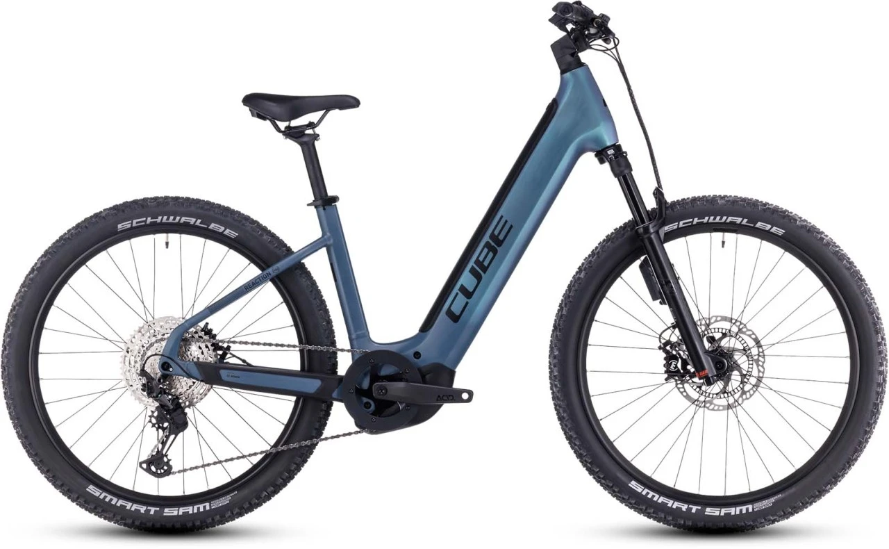 Cube Reaction Hybrid ABS 750 Smaragdgrey N Blue 2023 - E-Bike Hardtail Mountainbike Tiefeinsteiger 1 Cube Reaction Hybrid ABS 750 Smaragdgrey N Blue 2023 - E-Bike Hardtail Mountainbike Tiefeinsteiger