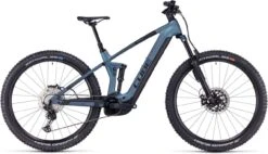 Cube Stereo Hybrid 140 HPC ABS 750 Smaragdgrey N Blue 2023 - E-Bike Fully Mountainbike