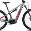 Ghost E-ASX 130 Universal AL Gray 2 / Riot Red Matt / Glossy 2022 - E-Bike Fully Mountainbike