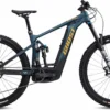 Ghost E-Riot EN CF Pro Dirty Blue / Dirty Orange Glossy / Matt 2022 - E-Bike Fully Mountainbike