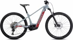 Ghost E-Teru B Advanced Light Grey / Marzocchi Red / Black Matt 2022 - E-Bike Hardtail Mountainbike