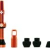 Muc-Off Tubeless Valve Kit Universal For MTB & Road Orange 60 Mm