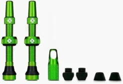 Muc-Off Tubeless Valve Kit Universal Für MTB & Road Grün 60