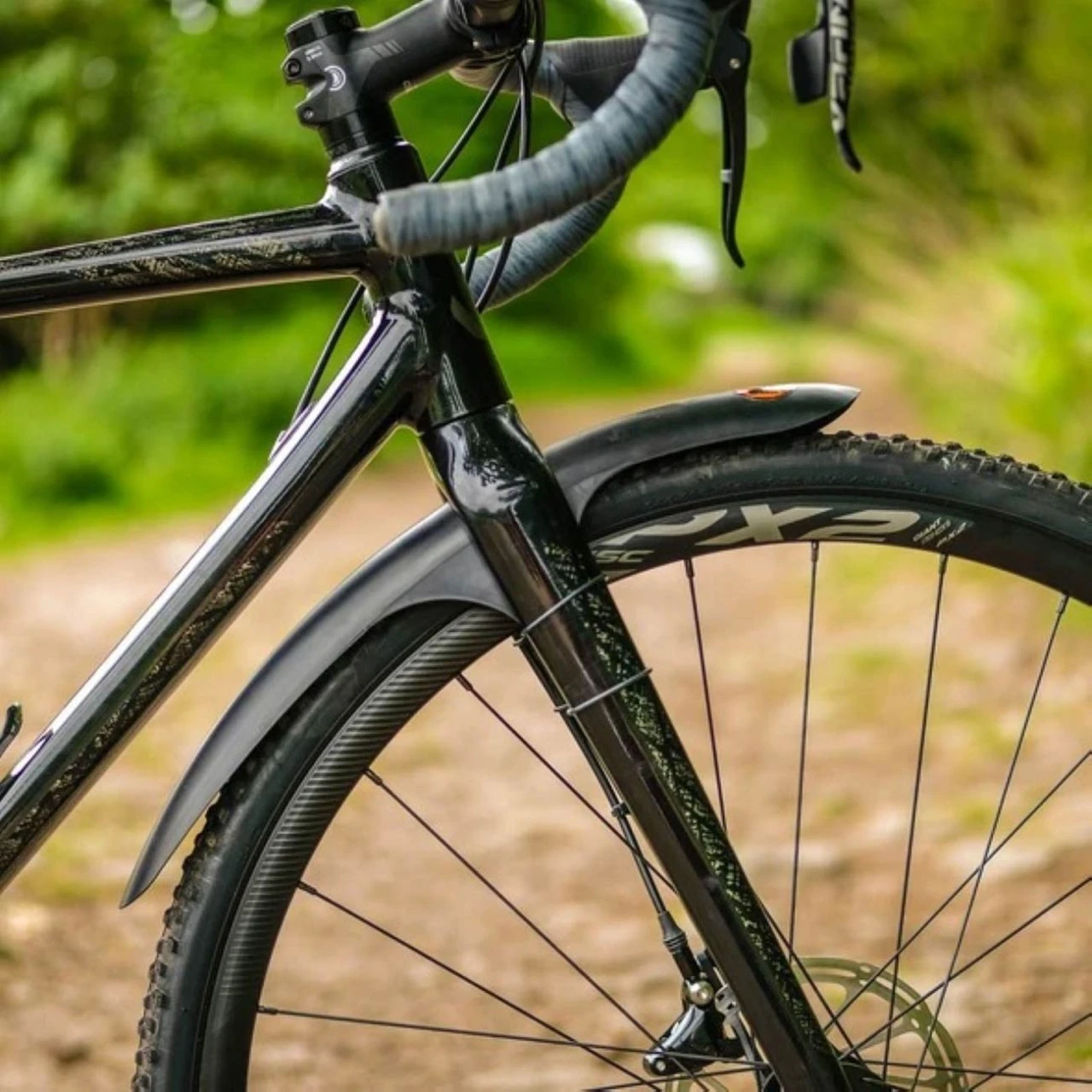 Mudhugger Schutzblech Gravel Vorne - Kompatibel Mit 700c Und 650b Rädern Bis Zu 50mm Breite Reifen 5 Mudhugger Schutzblech Gravel Vorne - Kompatibel Mit 700c Und 650b Rädern Bis Zu 50mm Breite Reifen – Bild 5