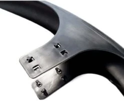 Mudhugger Schutzblech Gravel Vorne - Kompatibel Mit 700c Und 650b Rädern Bis Zu 50mm Breite Reifen 8 Mudhugger Schutzblech Gravel Vorne - Kompatibel Mit 700c Und 650b Rädern Bis Zu 50mm Breite Reifen -Elektrofahrradladen Mudhugger Front Gravel Hugger Mudguard Clip on Mudguards Black MMU06 03 1280x1280