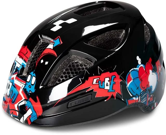 Cube Helm LUME Black Graffiti 1 Cube Helm LUME Black Graffiti