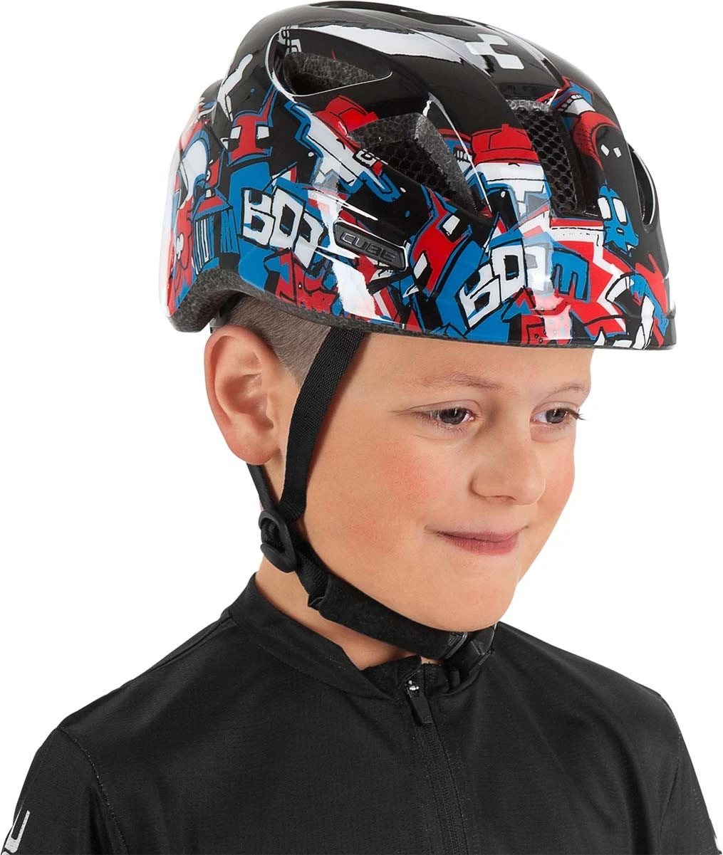 Cube Helm LUME Black Graffiti 2 Cube Helm LUME Black Graffiti – Bild 2