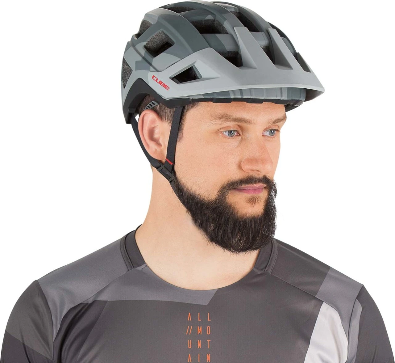 Cube Helm BADGER Grey Camo 2 Cube Helm BADGER Grey Camo – Bild 2