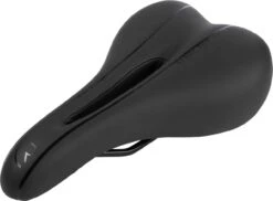 RFR Sattel TREKKING COMFORT+ Gel & Aussparung Black -Elektrofahrradladen a 6005300 11509 RFR Sattel TREKKING COMFORT Gel Aussparung black 2 1280x1280