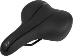 RFR Sattel TREKKING CITY D2 & Gel Black -Elektrofahrradladen a 6005301 11510 RFR Sattel TREKKING CITY D2 Gel black 2 1280x1280