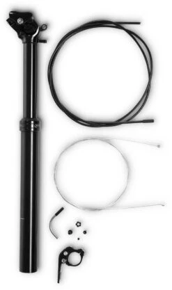 RFR Teleskop-Sattelstütze PRO "Outside" Black - 31,6 Mm X 425 Mm