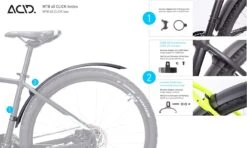 ACID Schutzblechset MTB 60 Click Black -Elektrofahrradladen a 6006283 93015 ACID Schutzblechset MTB 60 Click black 10 1280x1280