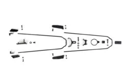 ACID Schutzblechset TREKKING 45 Mit Streben Black -Elektrofahrradladen a 6006286 93042 ACID Schutzblechset TREKKING 45 mit Streben black 3 1280x1280