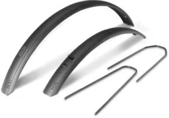 ACID Schutzblechset TREKKING 53 Mit Streben Black