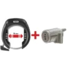 Abus Rahmenschloss 5650L Black Und Akkuschloss IT2.1 Zu Bosch PowerTube BBP2xx