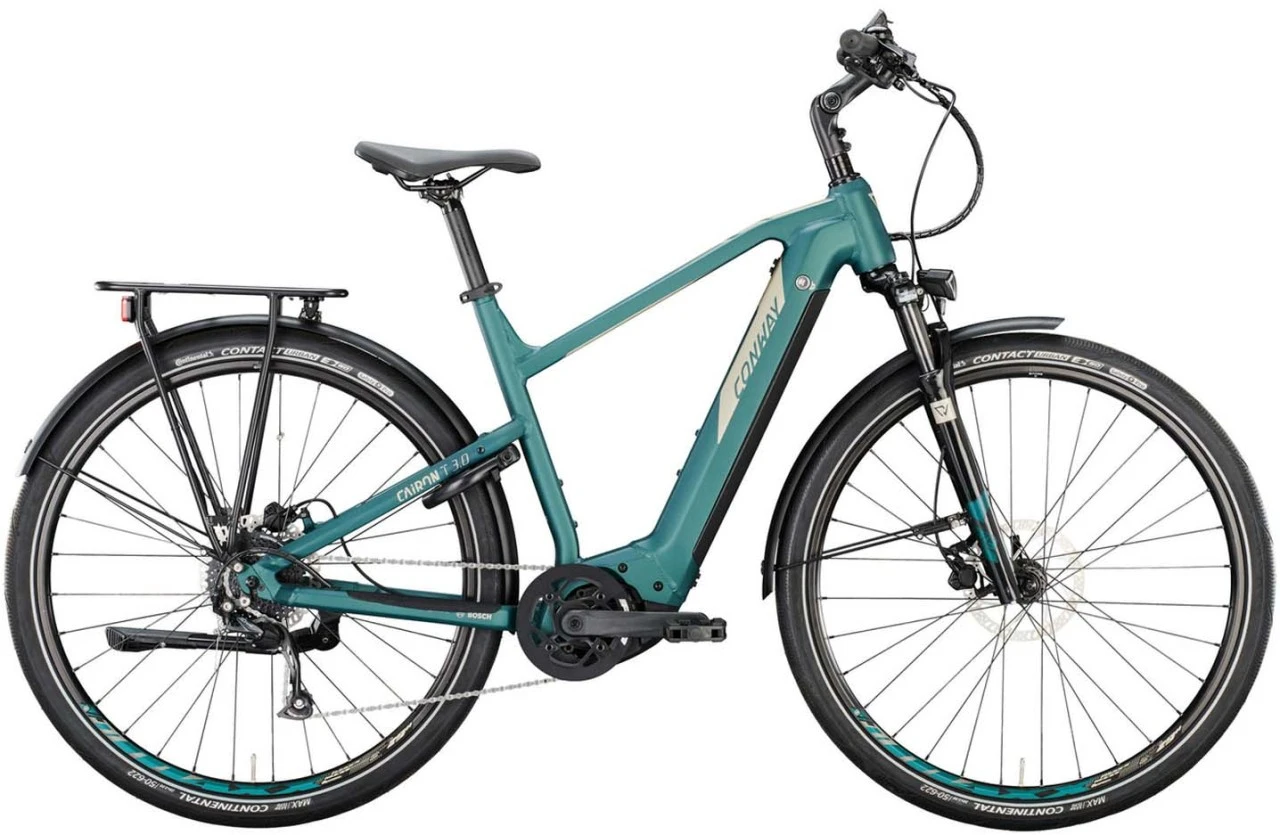 Conway Cairon T 3.0 625 Moos Metallic Matt / Platin Matt 2022 - E-Bike Trekkingrad Herren 1 Conway Cairon T 3.0 625 Moos Metallic Matt / Platin Matt 2022 - E-Bike Trekkingrad Herren