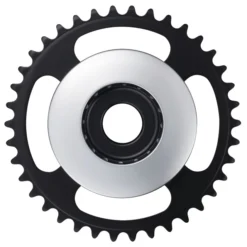 Shimano STePS SM-CRE61 38 Zähne 1x11/1x10/1x9 Ketteblatt Silber Ohne Kettenschutzring